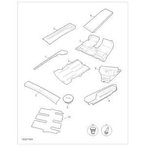 Floor Trim diagram