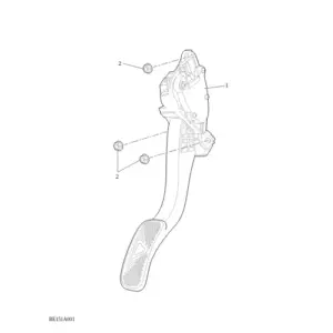 Accelerator Pedal diagram
