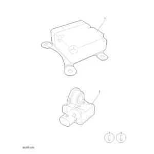 Air Bag Control Unit diagram