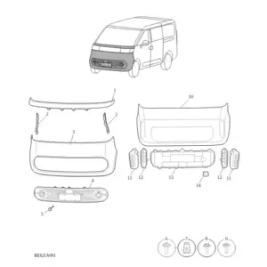 Front Bumper diagram