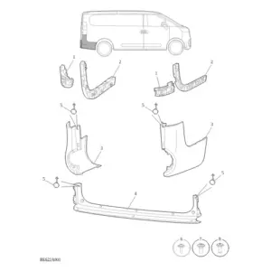 Rear Bumper diagram