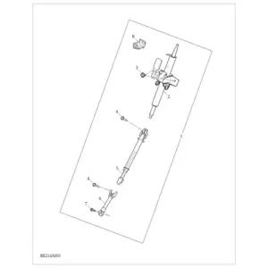 Steering Column diagram