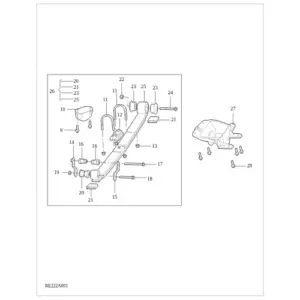 Rear Suspension diagram