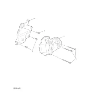 Air conditioning compressor diagram