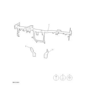 Instrument Panel Crossmember diagram