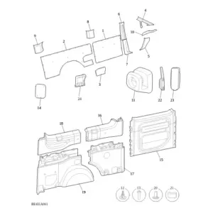 Side Trim diagram