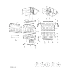 Baffle Plate-Ware diagram