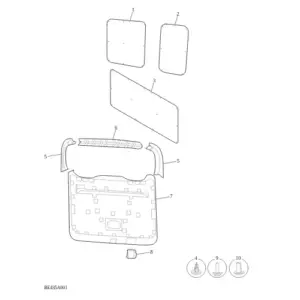 Rear Door Trim diagram