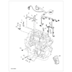 Sensor,Harness-EURO 4 diagram