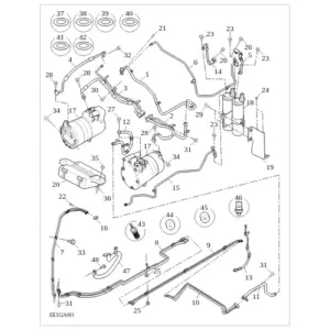 RefrigerantPlumbing&Hardware diagram