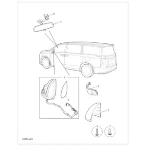 Rear View Mirror diagram