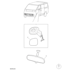 Rear View Mirror diagram