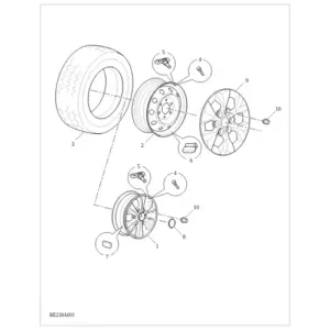 Tire,Wheel,Trim diagram