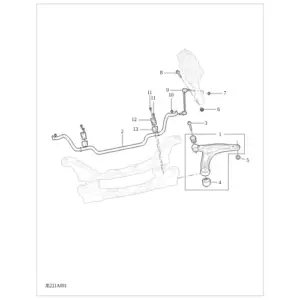 Front Suspension diagram