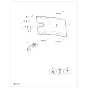 Roof Trim diagram