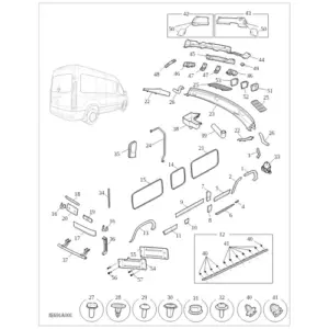 Body Exterior Trim diagram