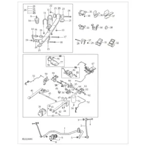 Rear Suspension diagram