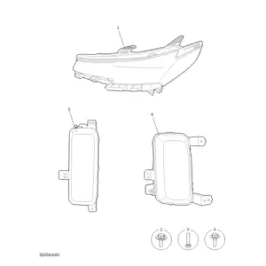 Front Lamp diagram