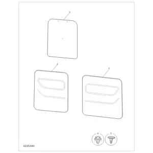 Rear Door Trim diagram