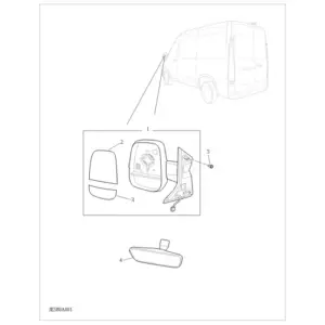Rear View Mirror diagram