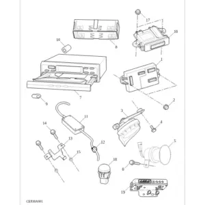 Body Interior and Exterior Electronics diagram