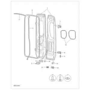 Rear Door diagram