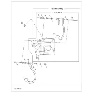 BrakePedals diagram