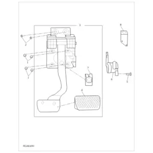 Brake Pedal diagram