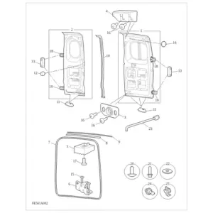 Rear Door diagram