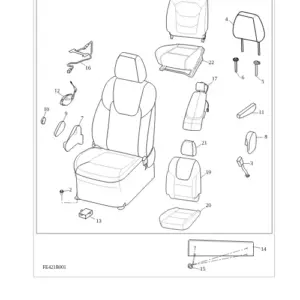 Front Seat（Right） diagram