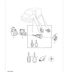 Ignition Switch and Key diagram