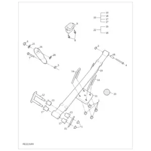 Rear Suspension diagram