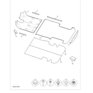 Floor Trim diagram
