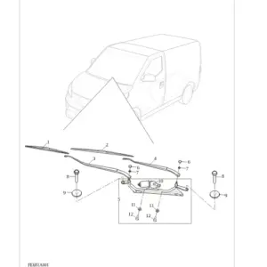Front Wiper diagram