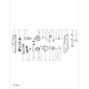 The internal parts of reduction diagram