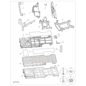 Body Lower Structure diagram