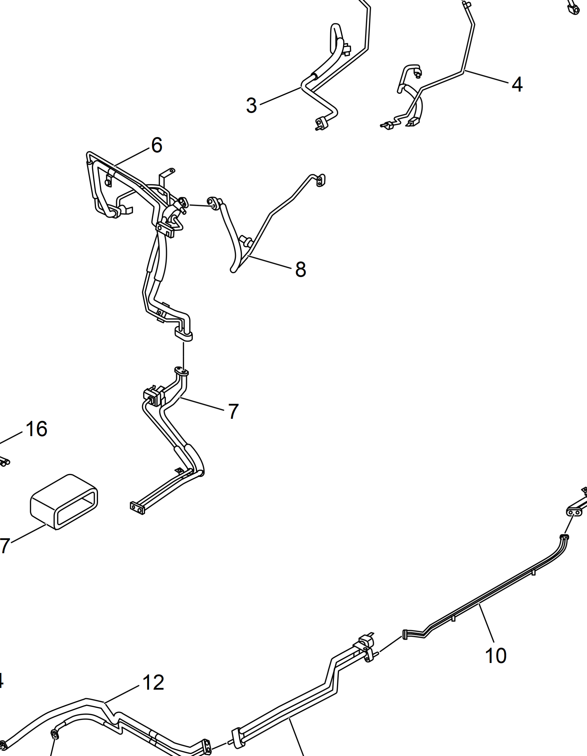 NUT-AIR CONDITIONING TUBE ASSEMBLY TO BODY