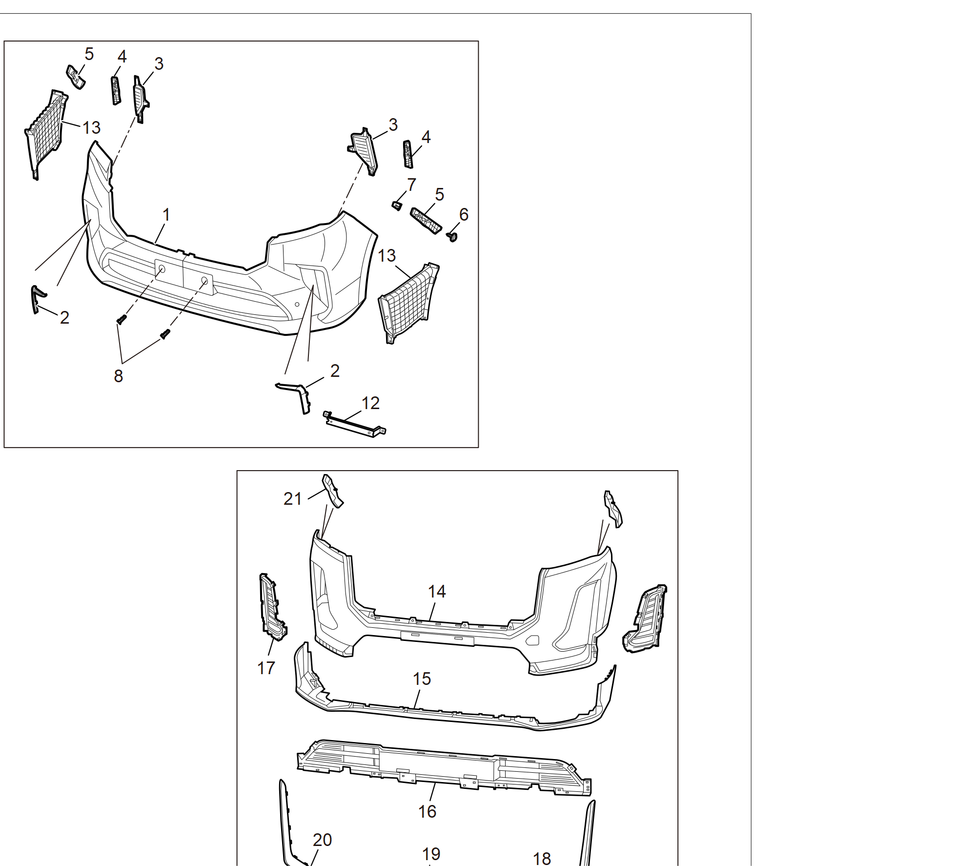 BOLT-FRONT BUMPER TO FENDER