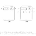 SEAT ASSEMBLY-FRONT DOUBLE PASSENGER
