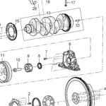 BOLT/SCREW-CRANKSHAFT RELUCTOR WHEEL