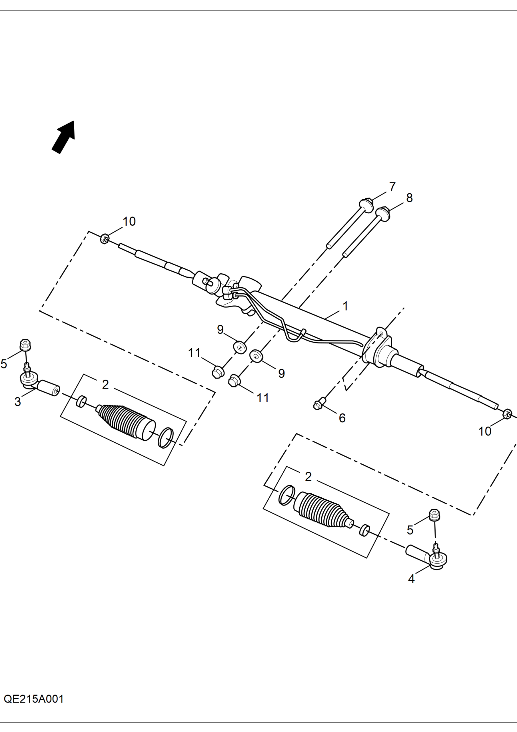 LEVER ASSEMBLY-POWER STEERING GEAR OUTLET