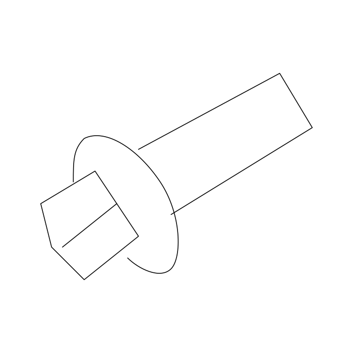 Genuine Maxus B00003510 Bolt/screw-air Conditioning Tube Assembly To Body - technical drawing