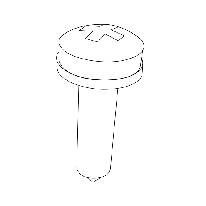 Genuine Maxus B00004025 Bolt/screw-cluster Instrument Assembly - technical drawing