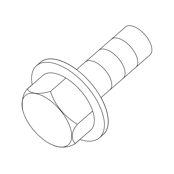 Genuine Maxus B00004026 Bolt/screw-front Side Door Rear Guide Assembly - technical drawing