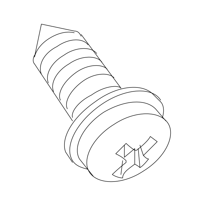 Genuine Maxus B00004028 Bolt/screw-instrument Panel Defroster Hose - technical drawing