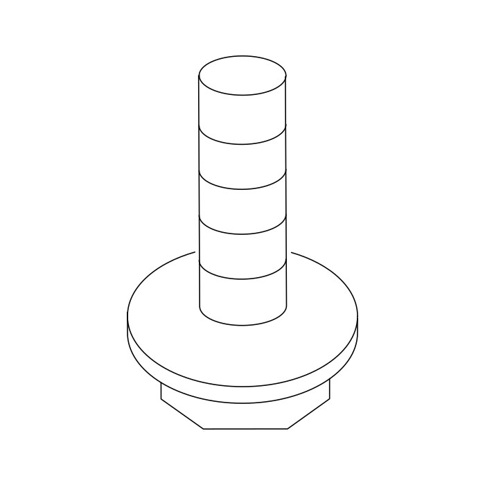 Genuine Maxus B00004084 Bolt/screw-parking/park Brake Cable - technical drawing