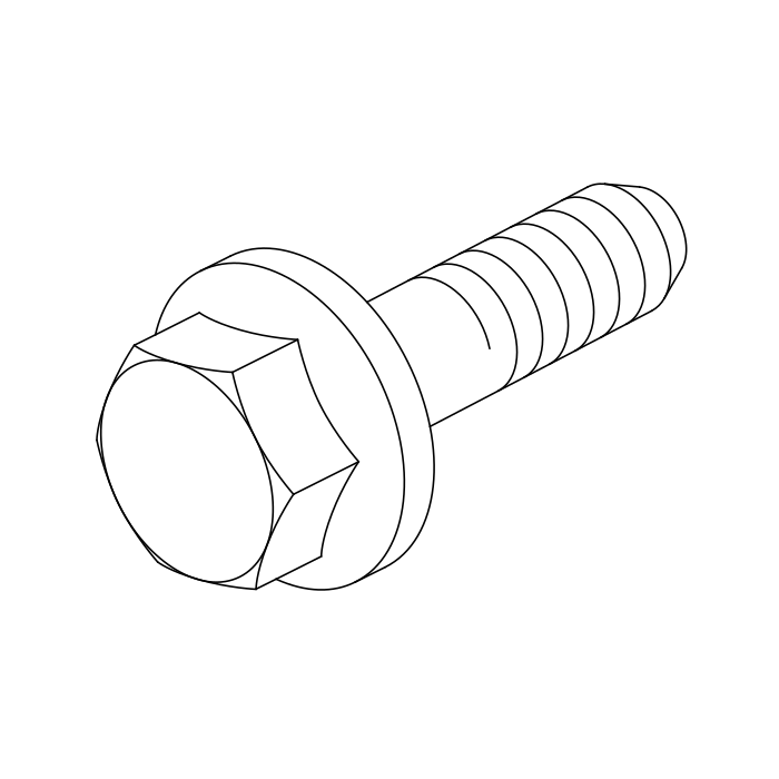 Genuine Maxus B00004683 Bolt-air Cleaner Inlet Hose Assembly - technical drawing