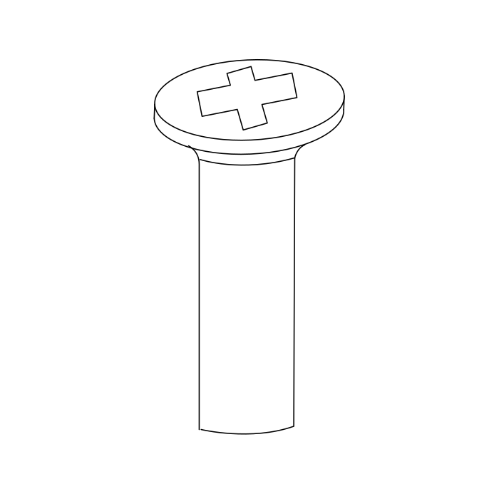 Genuine Maxus B00004840 Bolt/screw-sunshade - technical drawing