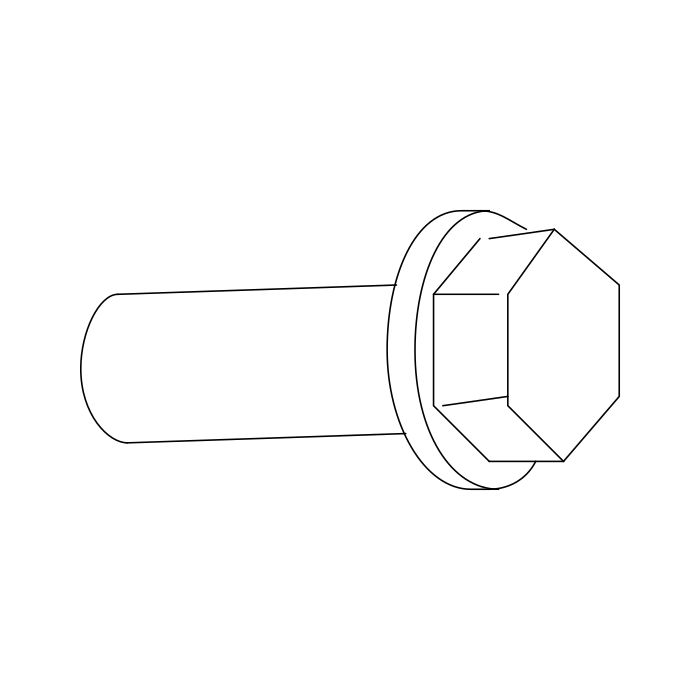 Genuine Maxus B00005177 Bolt-outside Rear View Mirror - technical drawing