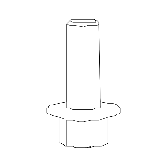 Genuine Maxus B00006026 Bolt/screw-oil Pan - technical drawing